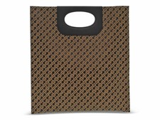 Borsa a mano Gherardini 0163 TOFFEE in tessuto pelle testa di moro - Accessori D