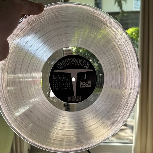 Nirvana bleach clear - clear, vinyl