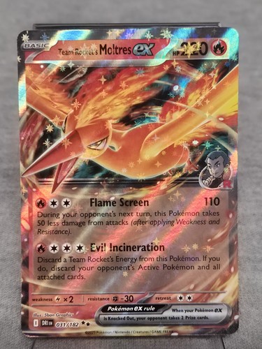 Team rocket moltres - rocket's, ex