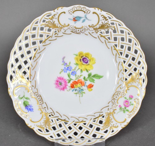 Piatto meissen sfarzoso - piatto,