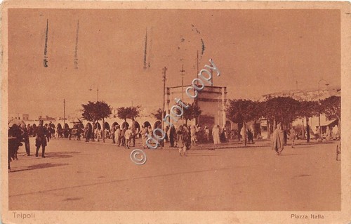 Cartolina postcard tripoli - cartolina,