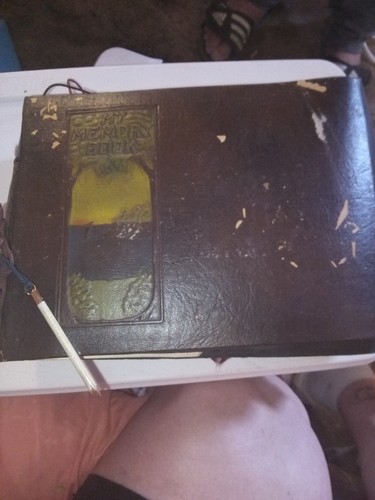 Early 1900s memory book - early,