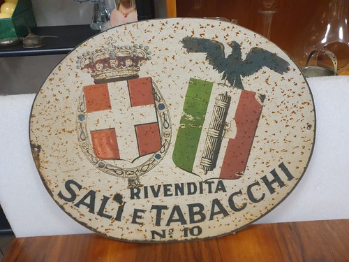 Insegna sali tabacchi - insegna, anni