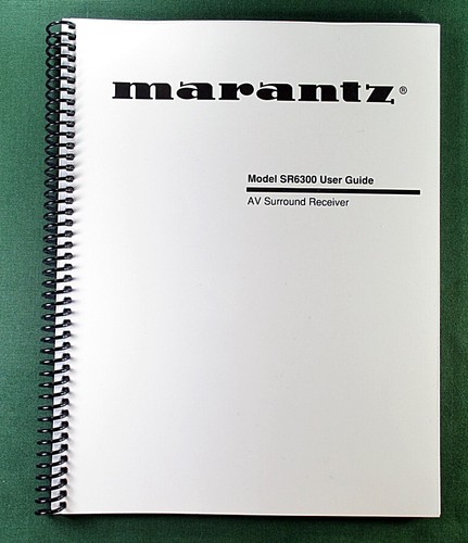 Marantz sr6300 manuale - marantz,