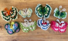Farfalle all'uncinetto fatte a