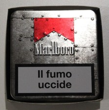 PACCHETTO IN METALLO MARLBORO ROSSO VUOTO EDIZIONE LIMITATA