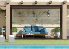 Tenda Ermetica Steccata Antivento cristal trasparente cassonetto ispezionabile