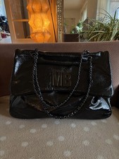 Grand sac verni noir MIA BAG