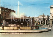 1962 GENOVA Piazza DE FERRARI Teatro Carlo Felice e Insegna GANCIA ^Cartolina FG