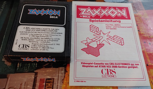 Zaxxon atari 2600 - zaxxon,