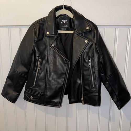 Zara giubbotto pelle bambina - zara,