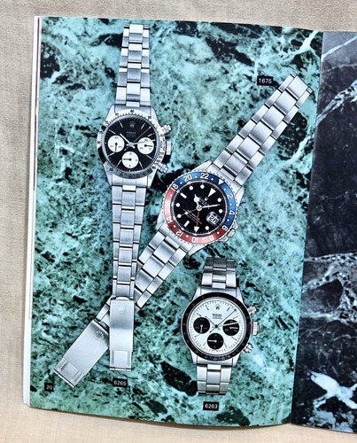 Rolex 1971 vintage catalogue - rolex,