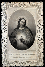 Image pieuse dentelle canivet