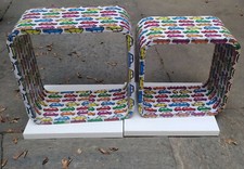 tavolini/comodini/libreria cubi set 2pz fisura