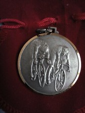 MEDAGLIA CICLISMO 8 TROFEO RABITTI VECCHIA PARMA 1977 vintage 