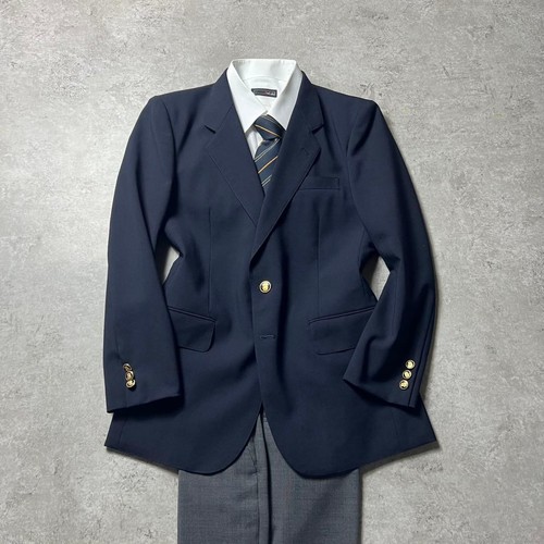 Blazer uomo navy bottoni - , oro