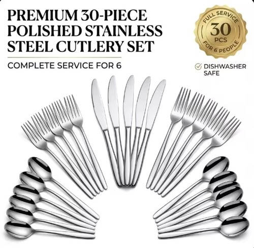Set posate pezzi argenteria - set,