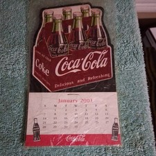 Coca-Cola 2001 Mini Calendario