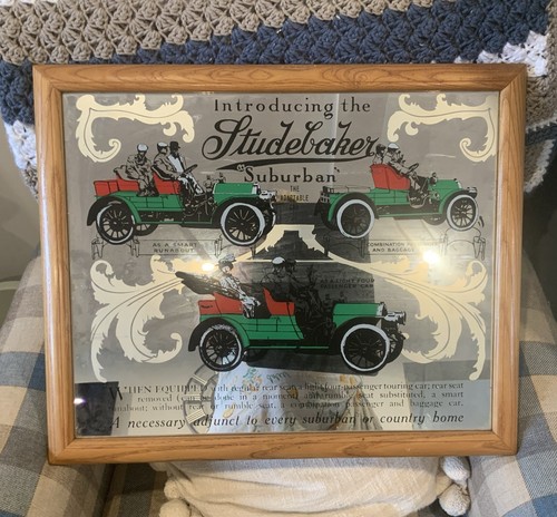 Vintage framed studebaker - vintage,