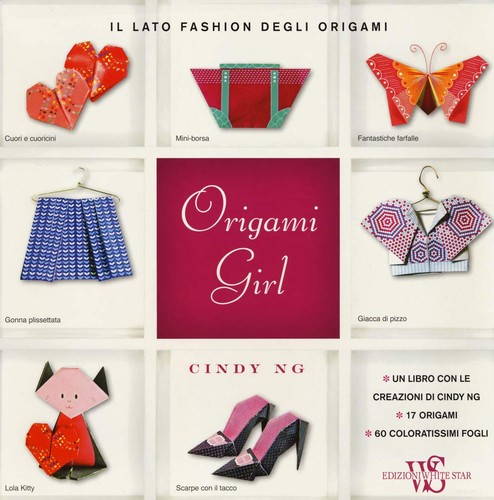 Origami girl lato - origami, fashion