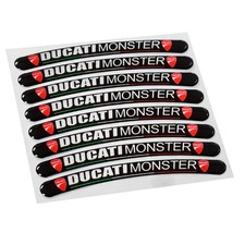 Kit Adesivi 3D Gel Ducati per