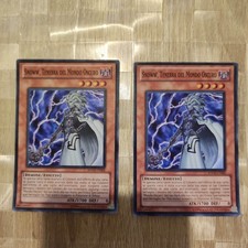 2x Snoww, Tenebra del Mondo Oscuro, SUPER rara, SDGU, ITA Yu-Gi-Oh!