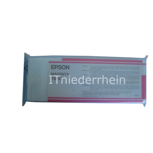 Cartuccia epson t6143 magenta - epson,
