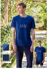 IRGE Pigiama Uomo Tris, Cotone