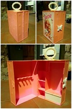 Barbie Mattel Vintage Box Armadio Valigetta Guardaroba 