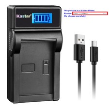 Kastar Battery LCD Charger for