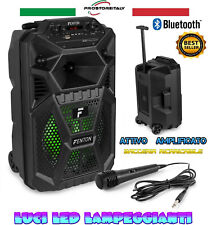 CASSA AMPLIFICATA 100W 8"