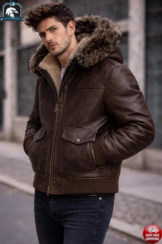 Giubbotto bomber uomo pelle