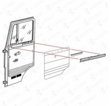 MODENATURA INTERNA PANNELLO TIRAPORTA DX ADATTA A IVECO 190 684 180 300