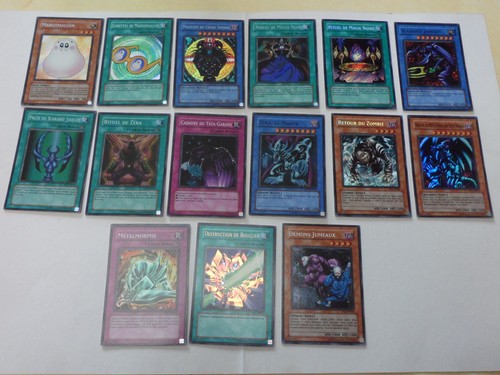 Yugioh cartes paquet - 15,