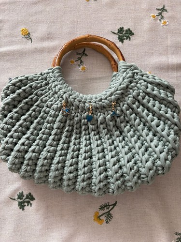 Borsa uncinetto fatta mano - uncinetto,