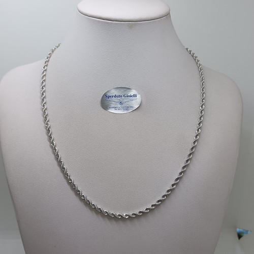 Collana unisex maglia fune - collana,