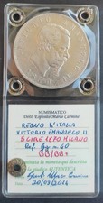 5 LIRE 1870 MILANO SCUDO RE