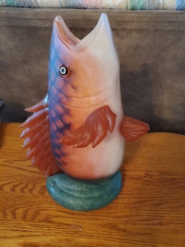 Handblown fish koi carp - handblown,