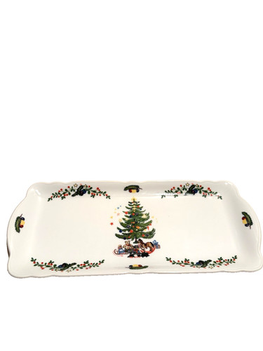 Piatto albero natale - piatto, di