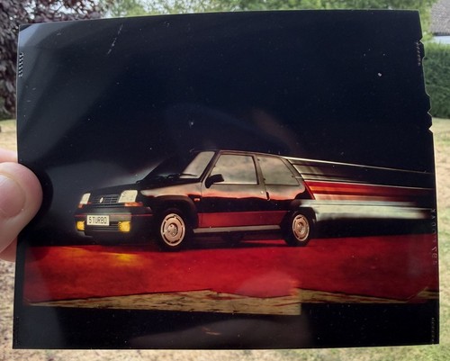 Renault turbo rare promo - renault,