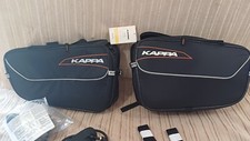 Borse laterali morbide  KAPPA 30 lt.espandibili Inc Custodie antipioggia e molle