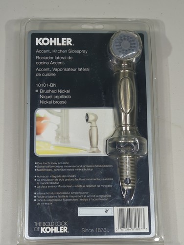 Kohler 10101 accent spray - kohler, 10101-bn