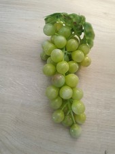 Grappolo di uva verde finto