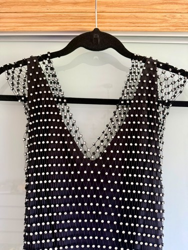 Pinko canotta maglia nera - pinko,