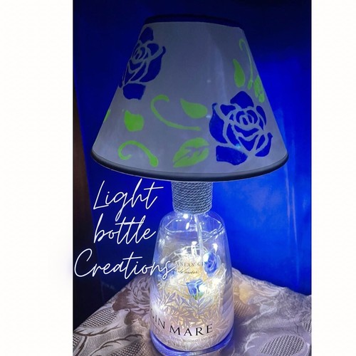 Lampada bottiglia gin mare - bottiglia,