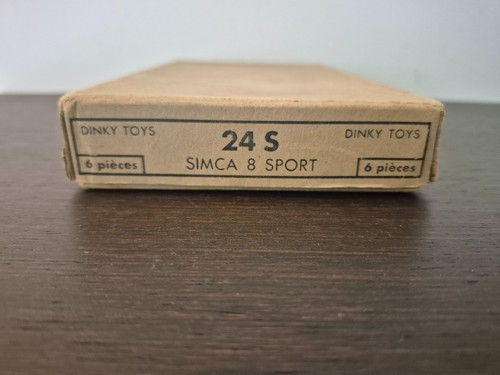 Dinky toys simca 8 - s, sport