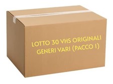 LOTTO 30 VIDEOCASSETTE VHS