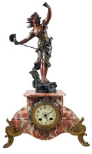 ANTICO orologio da camino