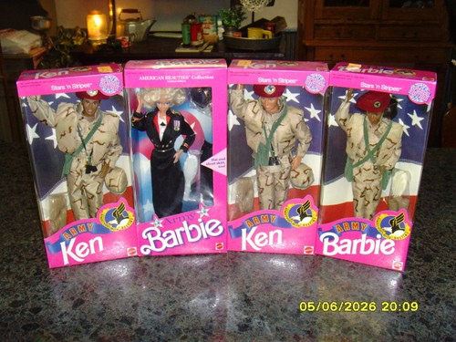 Barbie 1992 stelle - , strisce