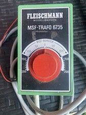 Fleischmann Trasformatore 6735 Perfettamente Funzionante Per Treni Elettrici